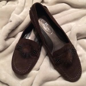 Gently worn Suede loafer from Browns.